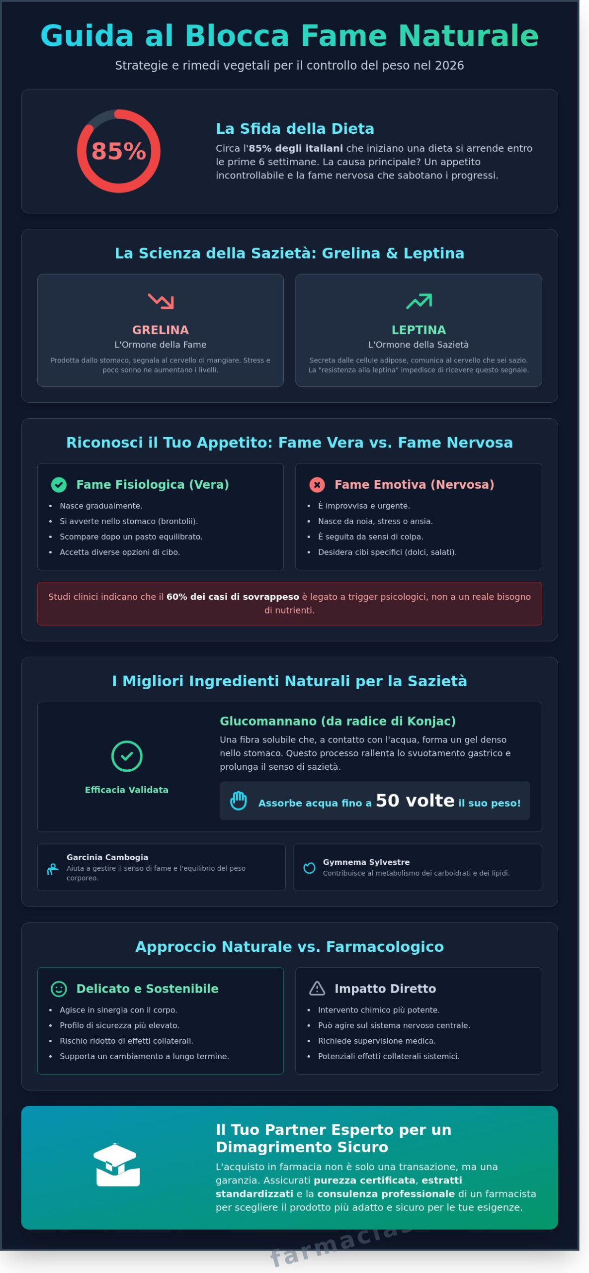 Blocca Fame Naturale: La Guida Definitiva per Controllare l’Appetito nel 2026