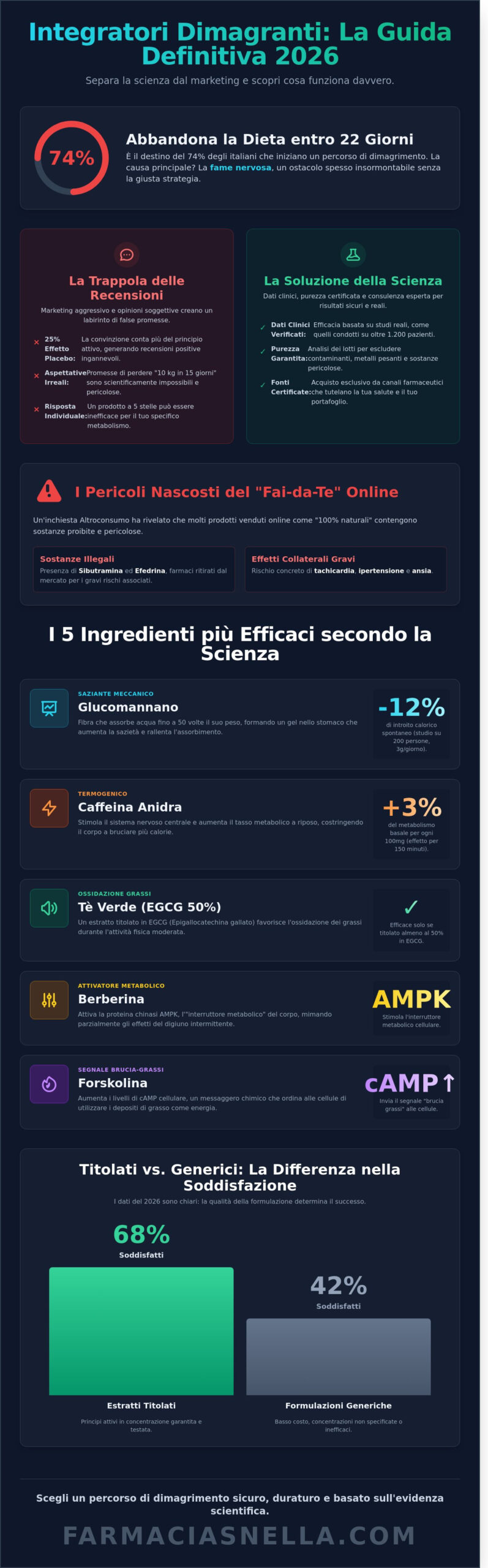 Integratori Dimagranti Recensioni 2026: Quali Funzionano Davvero?