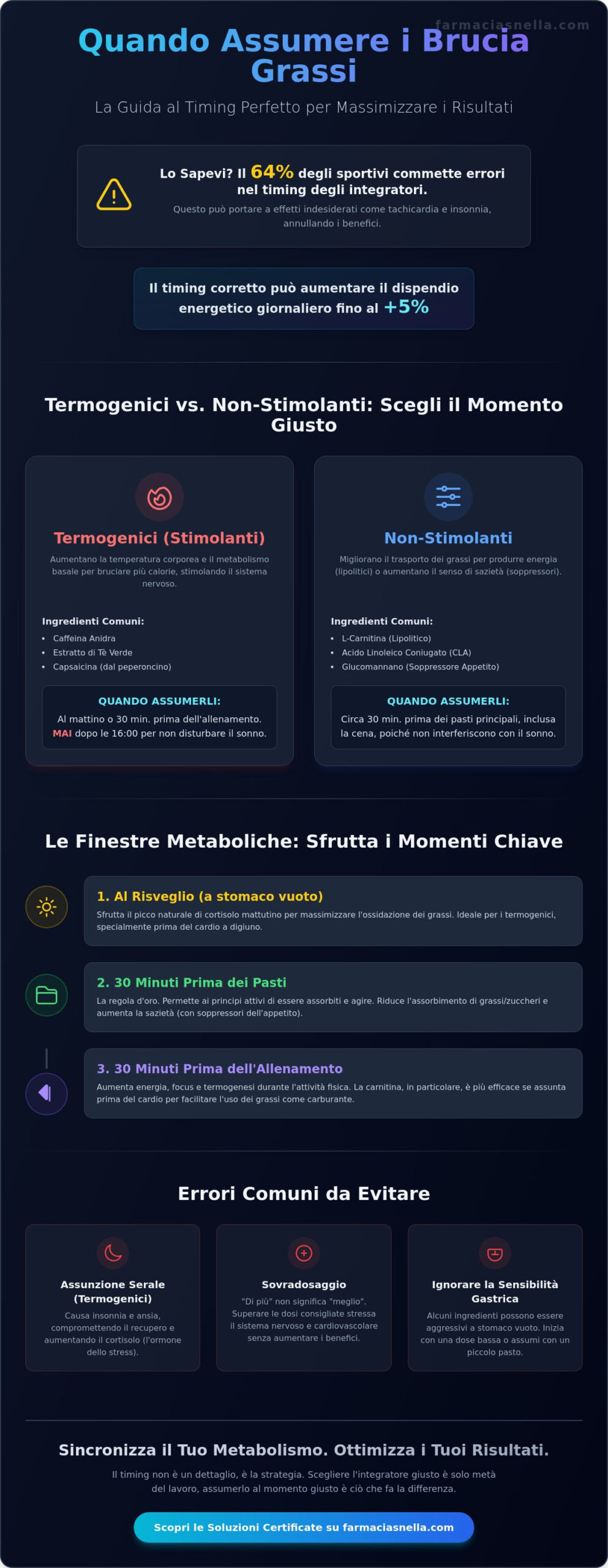 Quando assumere i brucia grassi? La guida definitiva al timing perfetto